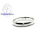 แหวนทองคำขาว แหวนเพชร แหวนคู่ แหวนแต่งงาน แหวนหมั้น - R30147DWG